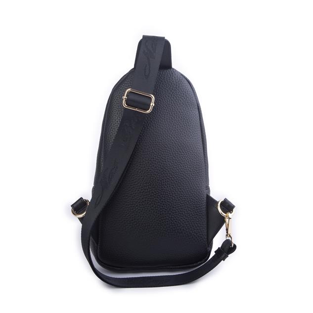 Nas Bag Kadın Bel ve Body Bag Siyah Taşlı