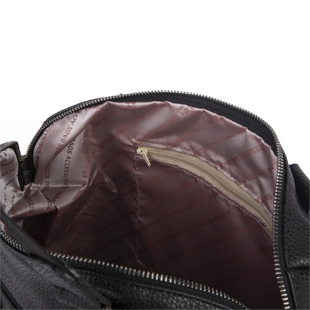 Nas Bag Kadın Büyük Boy Omuz Çantası (en :37 ,boy :30 cm) Siyah Lopez