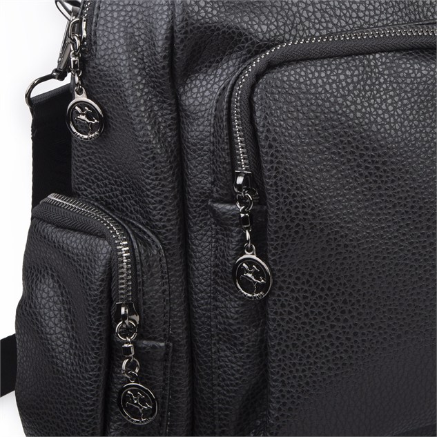 Nas Bag Kadın Büyük Boy Omuz Çantası (en :37 ,boy :30 cm) Siyah Lopez