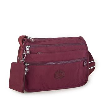 Nas Bag Kadın Çapraz Çanta Bordo
