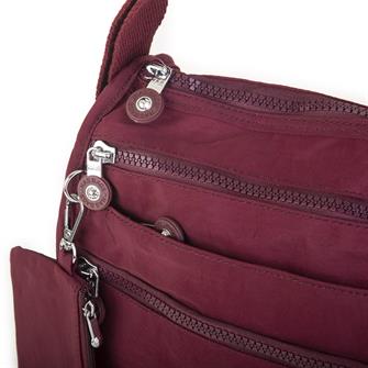 Nas Bag Kadın Çapraz Çanta Bordo