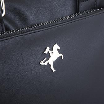 Nas Bag Kadın Çapraz Çanta Çok Gözlü Siyah  Dona