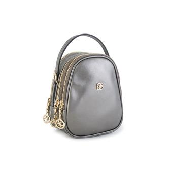 Nas Bag Mini  Kadın Çapraz Çanta Gri Nova