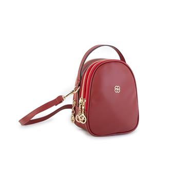 Nas Bag Mini  Kadın Çapraz Çanta Kırmızı  Nova