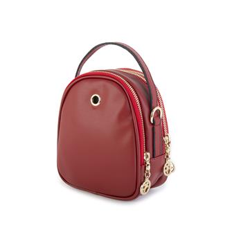 Nas Bag Mini  Kadın Çapraz Çanta Kırmızı  Nova