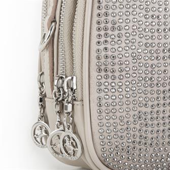Nas Bag Mini Kadın Çapraz Çanta Kum Taşlı