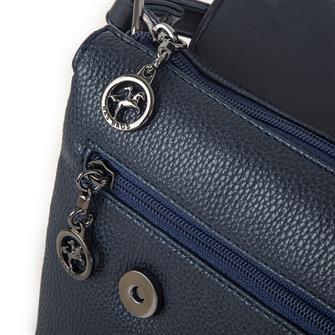 Nas Bag Kadın Çapraz Çanta Lacivert Natural