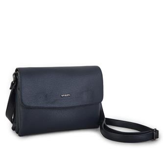 Nas Bag Kadın Çapraz Çanta Lacivert Natural