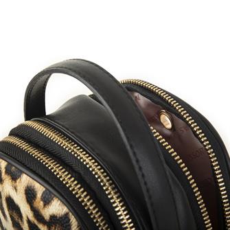 Nas Bag Mini  Kadın Çapraz Çanta Leopar Nova