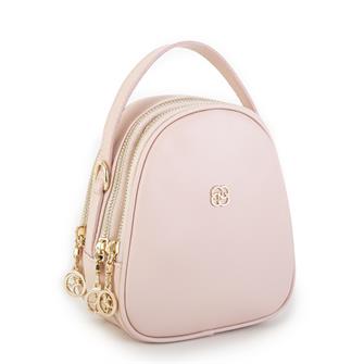 Nas Bag Mini Kadın Çapraz Çanta Pudra  Nova