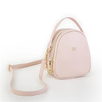 Nas Bag Mini Kadın Çapraz Çanta Pudra  Nova