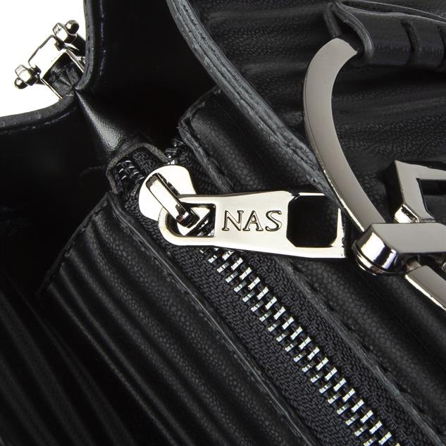 Nas Bag Kadın Çapraz Çanta Şık  Zincirli Şık Çanta Siyah Cosmos
