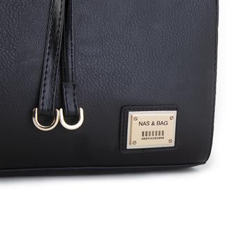 Nas Bag Kadın Çapraz Çanta Siyah Costa