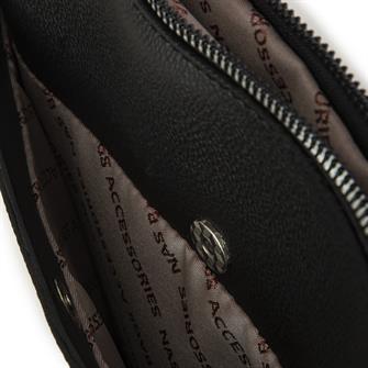 Nas Bag Kadın Çapraz Çanta Siyah Mercan 