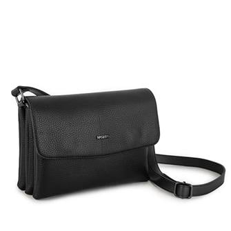 Nas Bag Kadın Çapraz Çanta Siyah Natural