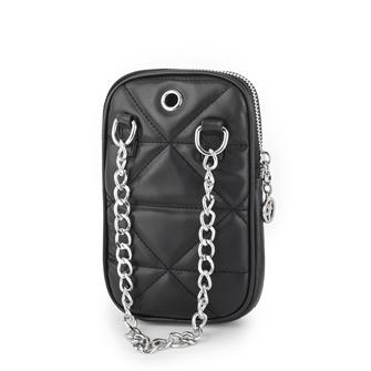 Nas Bag Telefonluk Kadın Çapraz Çanta Siyah Tasli
