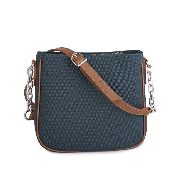 Nas Bag Kadın Çapraz Çanta Spor Ayarlanabilir Askılı  Petrol Taba Lacst  (ürün ölçüsü :24x24x7 cm)