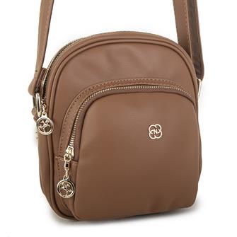 Nas Bag Kadın Çapraz Çanta Taba Dona