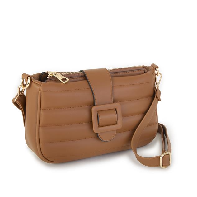 Nas Bag Kadın Çapraz Çanta Taba Dona