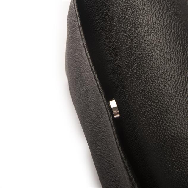 Nas Bag Kadın Çapraz Çok Cepli Spor Çanta Siyah Mercan  (25x18x7 cm )