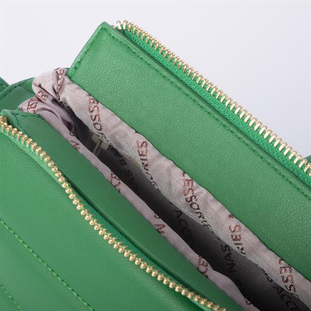 Nas Bag Kadın Çapraz ve Omuz Çanta Çim Yeşili  Dona