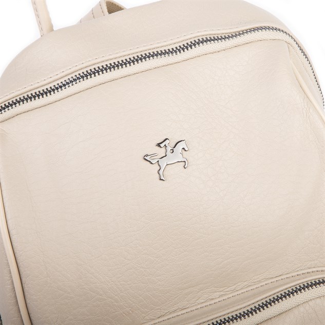 Nas Bag Kadın Çok Cepli Sırt Çantası (en :30cm x boy:34) Kum Victoria