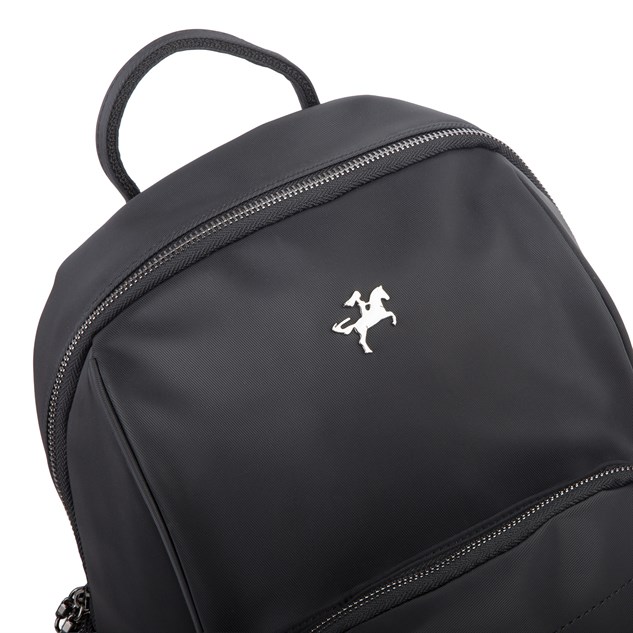 Nas Bag Kadın Çok Cepli Sırt Çantası (en :30cm x boy:34) Siyah Buzzy