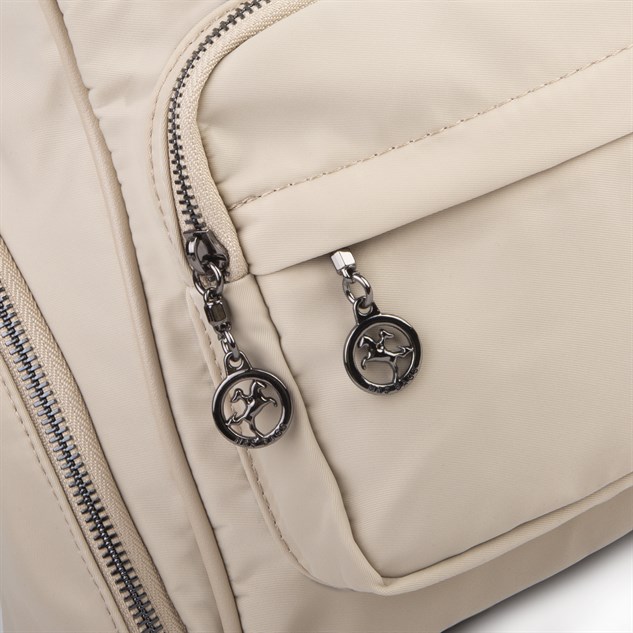 Nas Bag Kadın Çok Cepli Sırt Çantası (en :30cm x boy:34) Kum