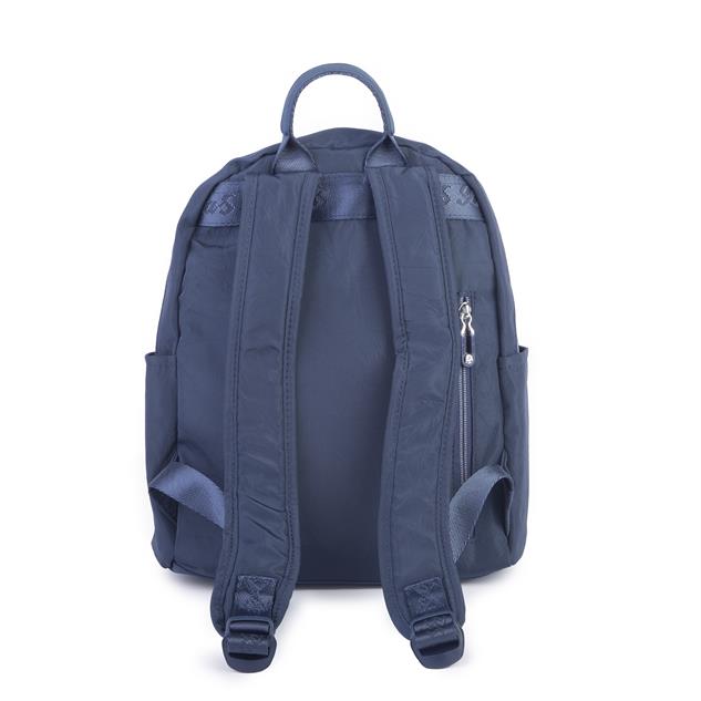 Nas Bag Kadın Çok Gözlü Hafif Su Geçirmez Unisex  (water proof) Çanta Lacivert