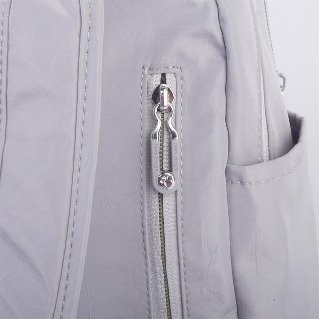 Nas Bag Kadın Çok Gözlü Hafif Su Geçirmez Unisex  (water proof) Çanta Gri 