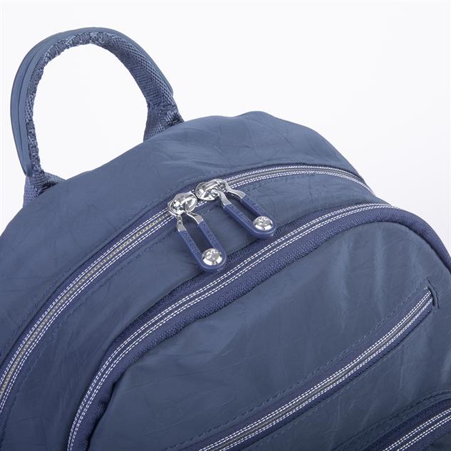 Nas Bag Kadın Çok Gözlü Hafif Su Geçirmez Unisex  (water proof) Çanta Lacivert