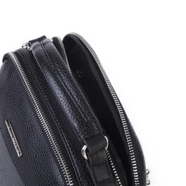 Nas Bag Kadın Çok Gözlü Mini El ve Çapraz Çanta Siyah  Lopez