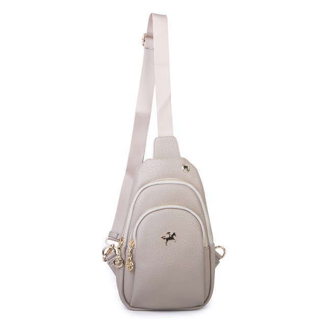 Nas Bag Kadın Crossbody Bag Bel ve Body Bag Kum Victoria