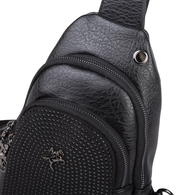 Nas Bag Kadın Crossbody Bag Bel ve Body Bag Siyah