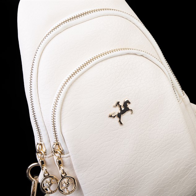 Nas Bag Kadın Crossbody Bag Bel ve Body Bag Krem Victoria