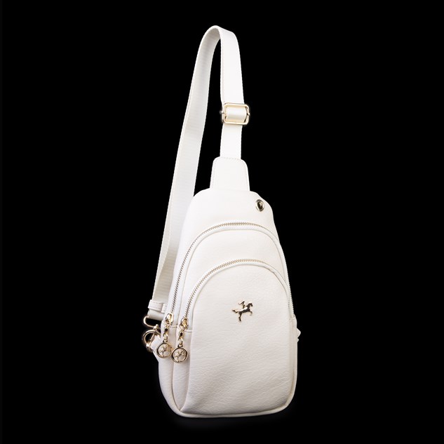 Nas Bag Kadın Crossbody Bag Bel ve Body Bag Krem Victoria