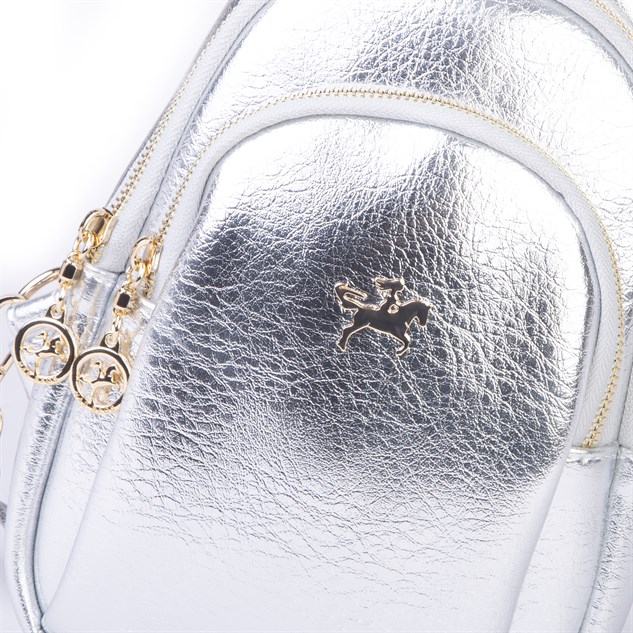Nas Bag Kadın Crossbody Bag Bel ve Body Bag Gümüş  Victoria