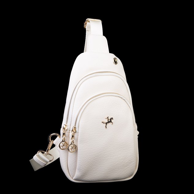 Nas Bag Kadın Crossbody Bag Bel ve Body Bag Krem Victoria