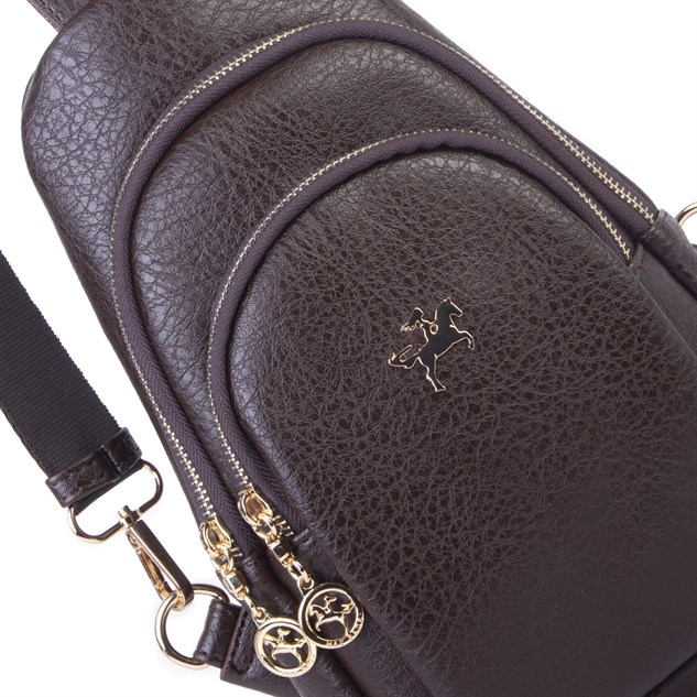 Nas Bag Kadın Crossbody Bag Bel ve Body Bag Kahve Victoria