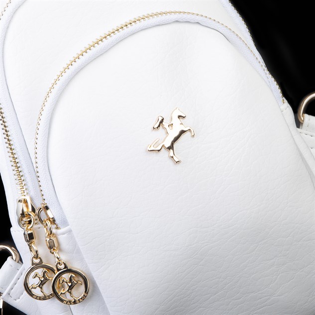 Nas Bag Kadın Crossbody Bag Bel ve Body Bag Beyaz Victoria