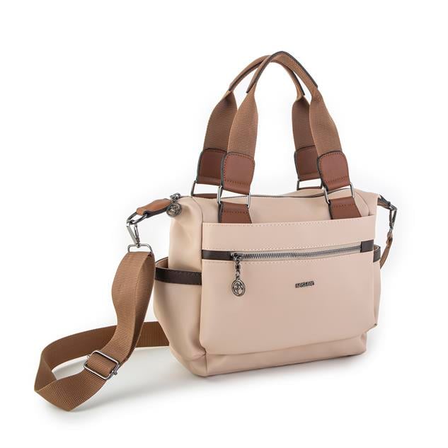 Nas Bag Kadın El Çantası Kum  Taba Kahve Buzzy