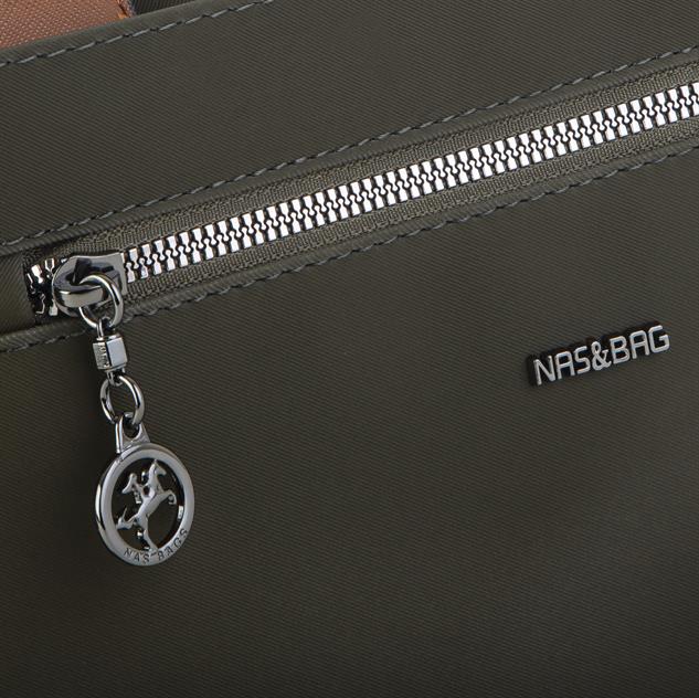 Nas Bag Kadın El Çantası Yeşil  Taba Buzzy