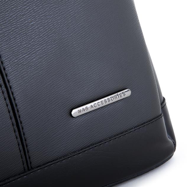 Nas Bag Kadın El ve Omuz Çantası Siyah Ardıç  (en:28 cm ; boy:21 cm )