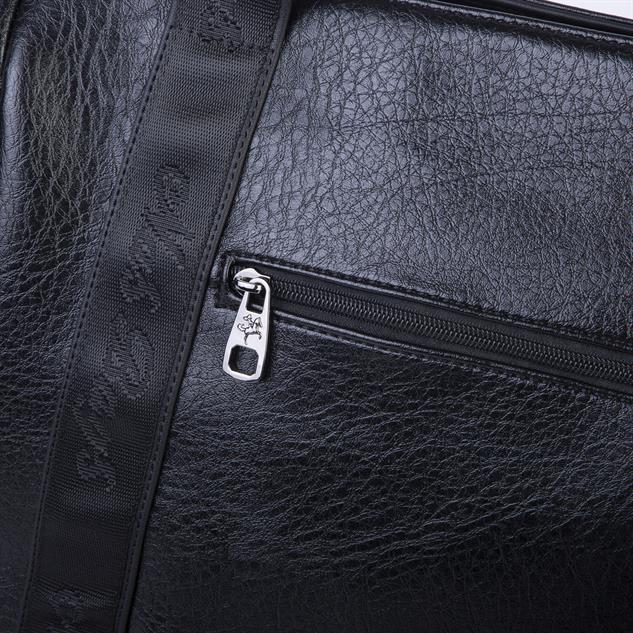 Nas Bag Kadın Extra Büyük Omuz Çantası ve Spor Çantası ( 46x36 cm ) Siyah Victoria