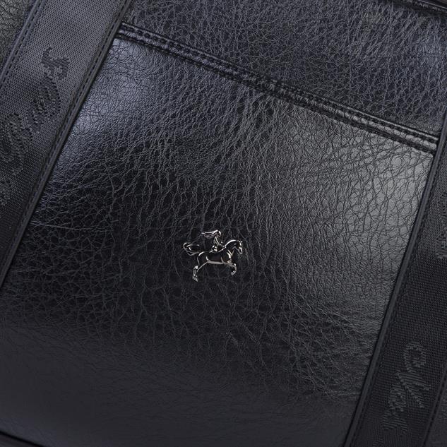 Nas Bag Kadın Extra Büyük Omuz Çantası ve Spor Çantası ( 46x36 cm ) Siyah Victoria