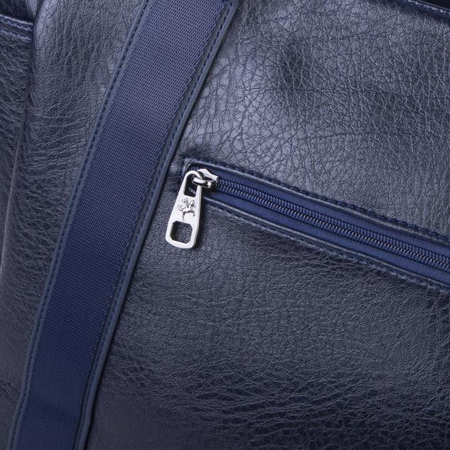 Nas Bag Kadın Extra Büyük Omuz Çantası ve Spor Çantası ( 46x36 cm ) Lacivert Victoria