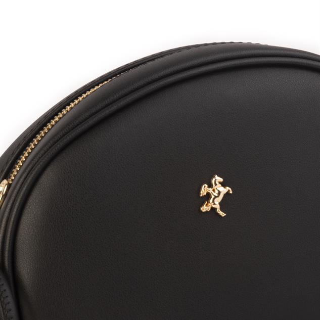 Nas Bag Kadın  Mini Çapraz Çanta Siyah Luna (21x16x8 cm)