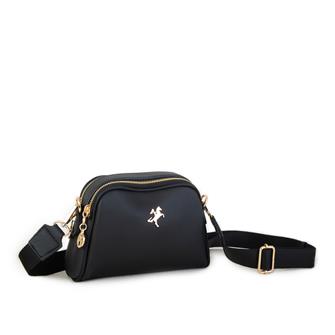 Nas Bag Kadın Mini Çapraz Çantası Siyah Mercan
