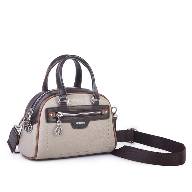 Nas Bag Kadın Mini El ve Çapraz Çanta Kum Kahve Taba Lopez