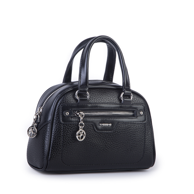 Nas Bag Kadın Mini El ve Çapraz Çanta Siyah Lopez